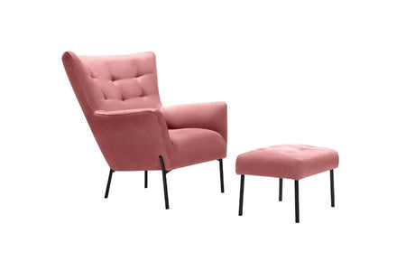 Victoria Armchair & Footstool