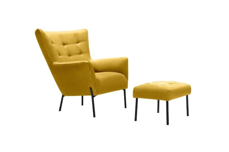 Victoria Armchair & Footstool