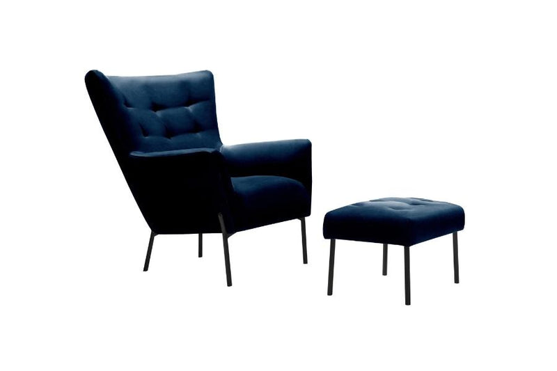 Victoria Armchair & Footstool