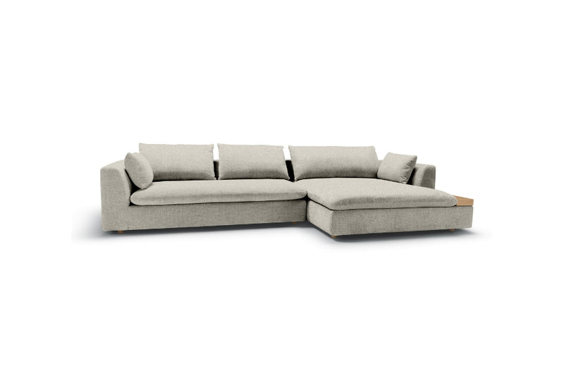 Malvern Medium Left Hand Chaise Corner Sofa Set 1