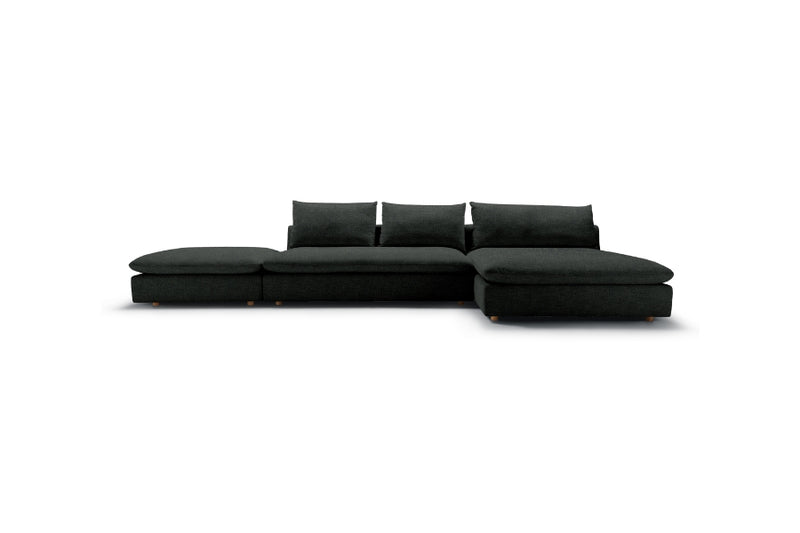 Malvern Large Right Hand Chaise Corner Sofa Set 2