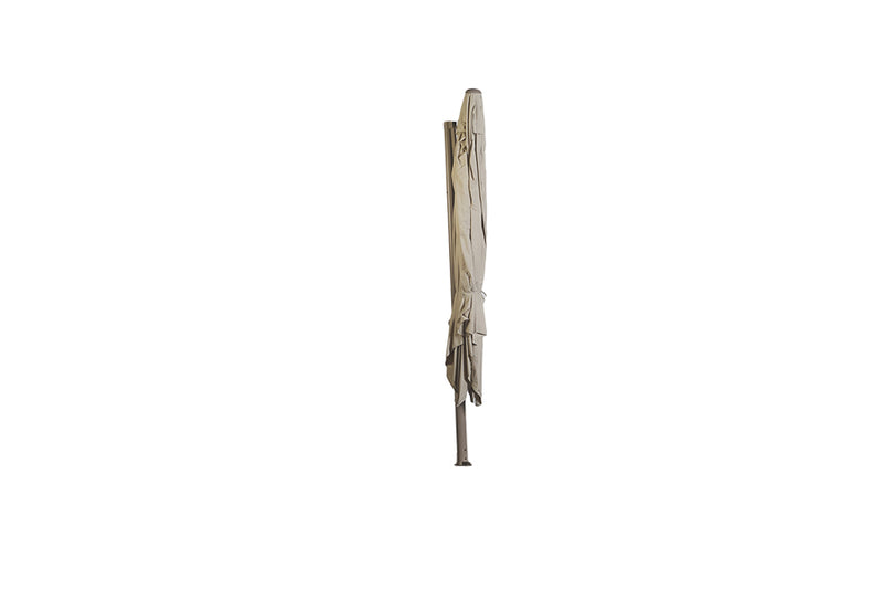 3m Amalfi Square Cantilever Parasol - Almond