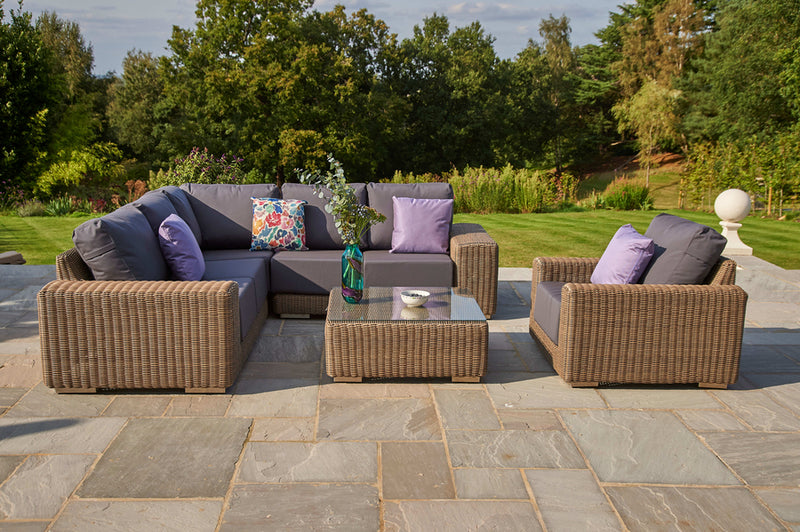 Kensington Rattan Modular Sofa Set DD