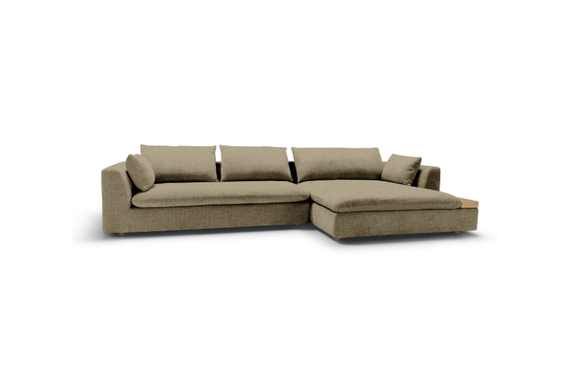 Malvern Medium Left Hand Chaise Corner Sofa Set 1