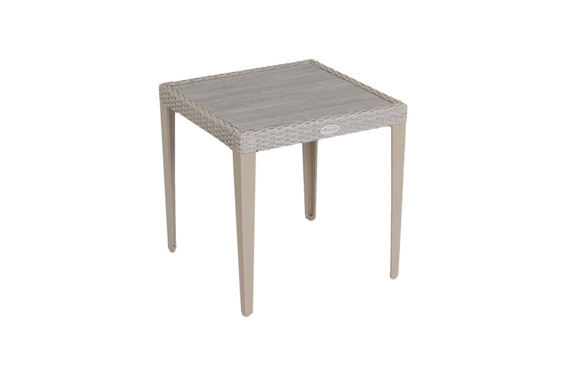 2 Hampstead Stone Lounge Armchairs with Square Side Table