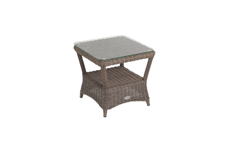 Marlow Lounge Armchair with Square Side Table