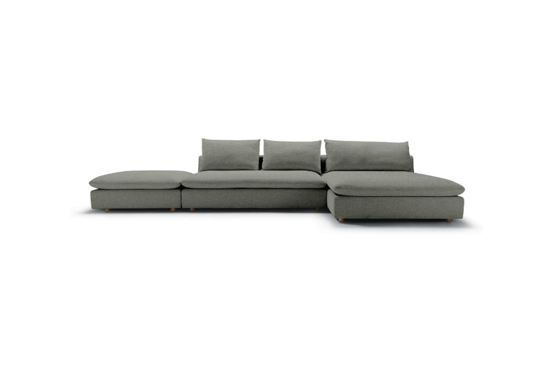 Malvern Large Right Hand Chaise Corner Sofa Set 2