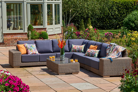 Kensington Rattan Modular Sofa Set FG