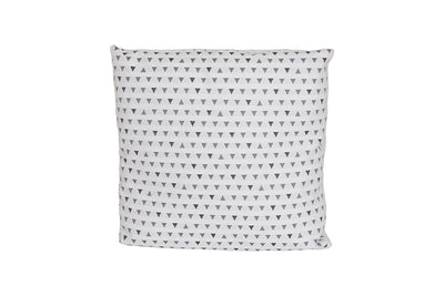 Grey Triangles Waterproof Scatter Cushion