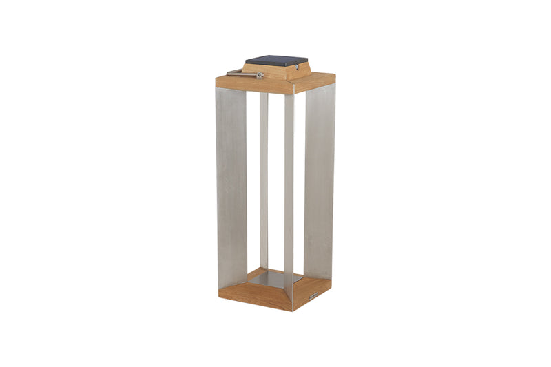 Myrtle Teak Solar Lantern
