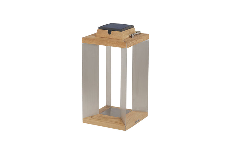Myrtle Teak Solar Lantern
