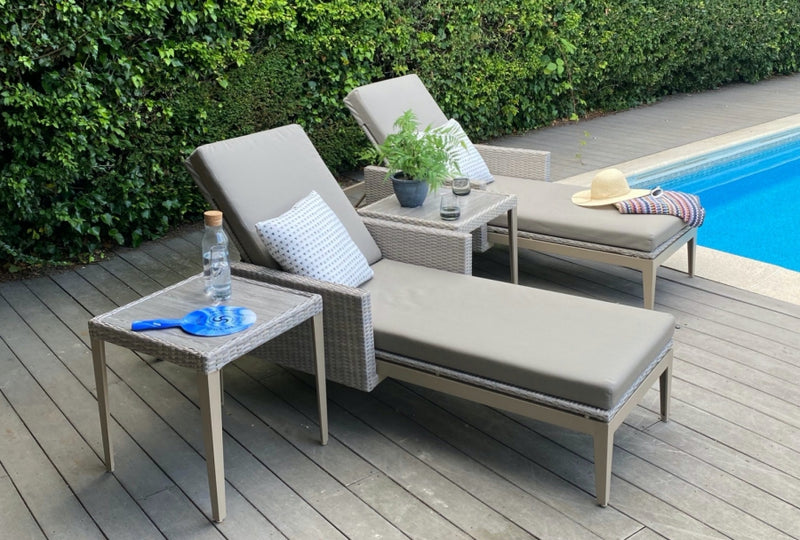 Hampstead Stone Sun Lounger