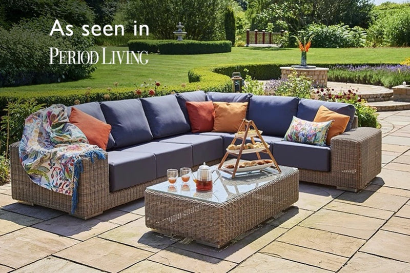Kensington Rattan Modular Sofa Set L