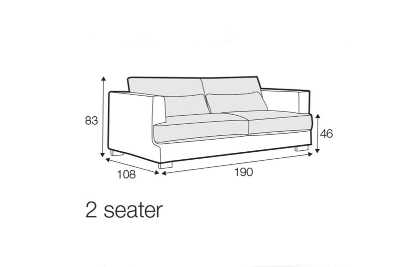 Buckingham 2 Seater Sofa