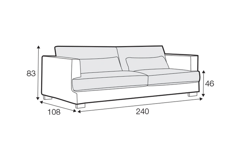 Buckingham 3 Seater Sofa