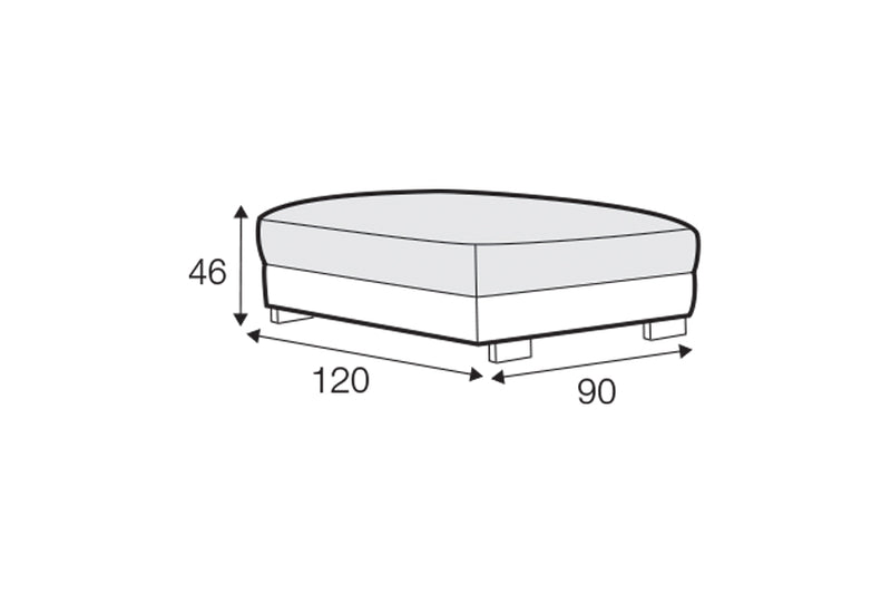 Buckingham Footstool