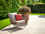 Cannes Lounge Armchair, Footstool and Side Table