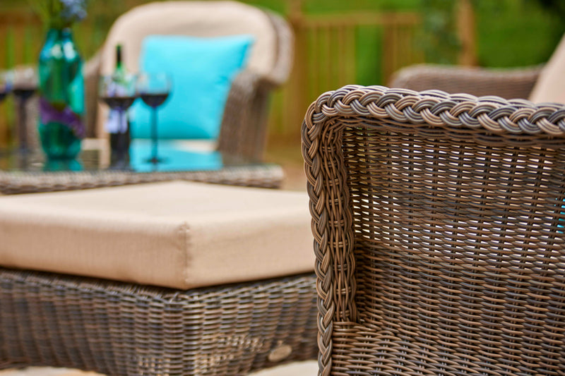 Marlow Lounge Armchair with Modular Footstool