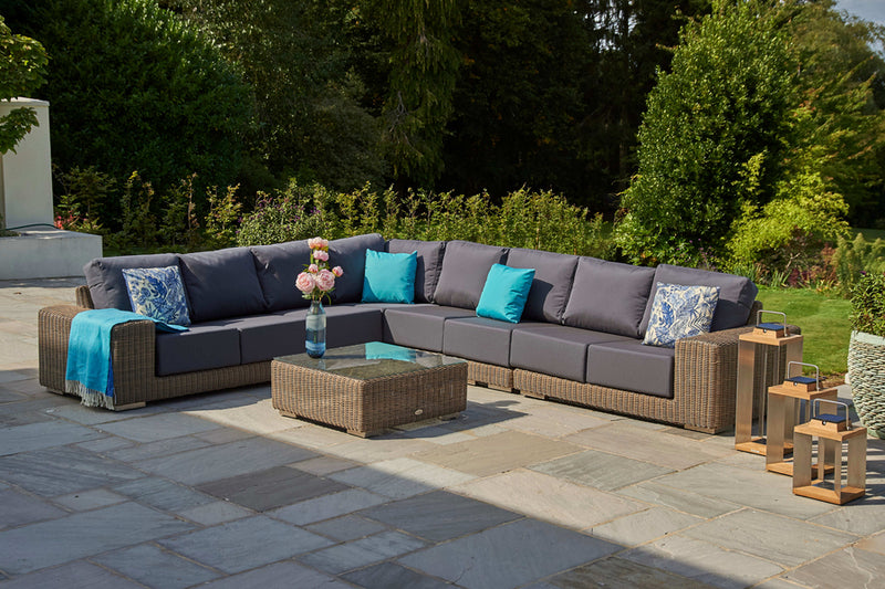 Kensington Rattan Modular Sofa Set F