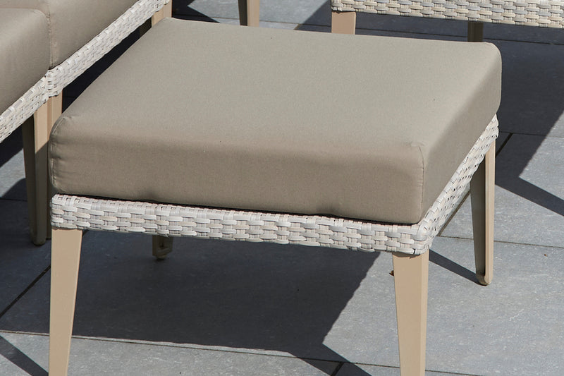 Hampstead Stone 2 Seater Sofa with 2 Lounge Armchairs, Footstool & Rectangular Coffee Table
