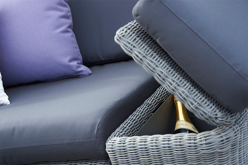Cliveden Rattan Curved Modular Sofa Set K