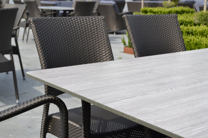 160cm Windsor Bronze Rectangular Dining Table