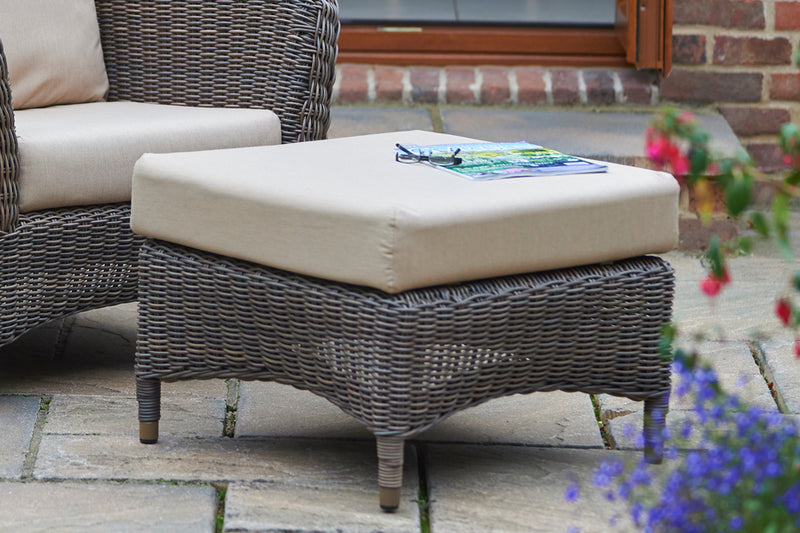 Marlow Lounge Armchair with Modular Footstool
