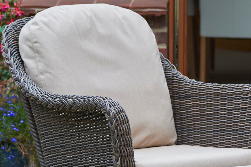 Marlow Lounge Armchair with Modular Footstool