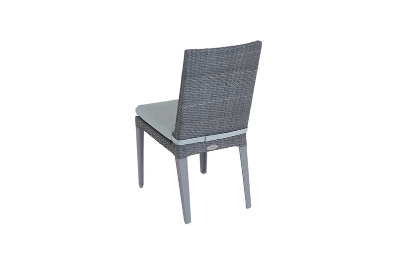 240cm Hampstead Grey Rectangular Dining Table with 2 Dining Armchairs & 6 Dining Chairs