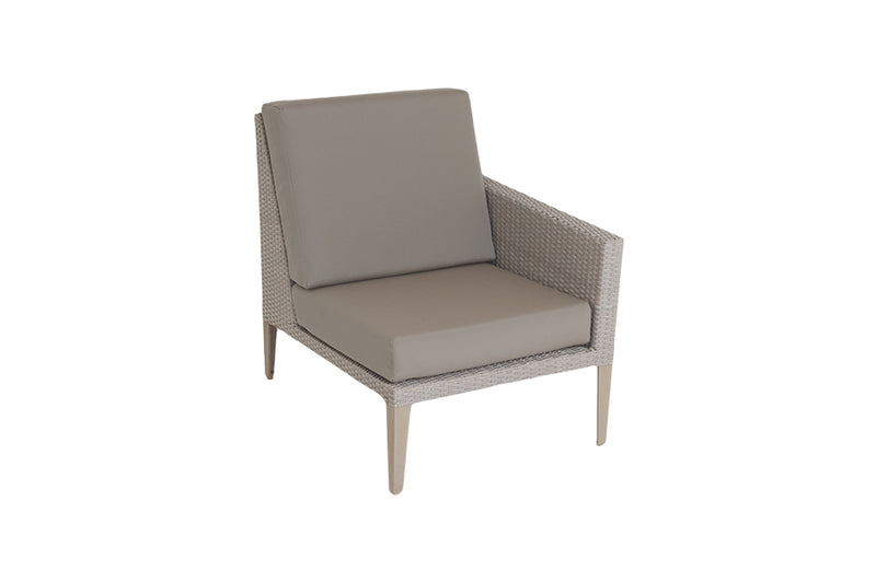 Hampstead Stone Rattan Modular Sofa Set F