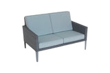 2 Hampstead Grey 2 Seater Sofas with Rectangular Coffee Table