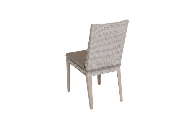 180cm Hampstead Rectangular Dining Table with 6 Dining Chairs - Stone