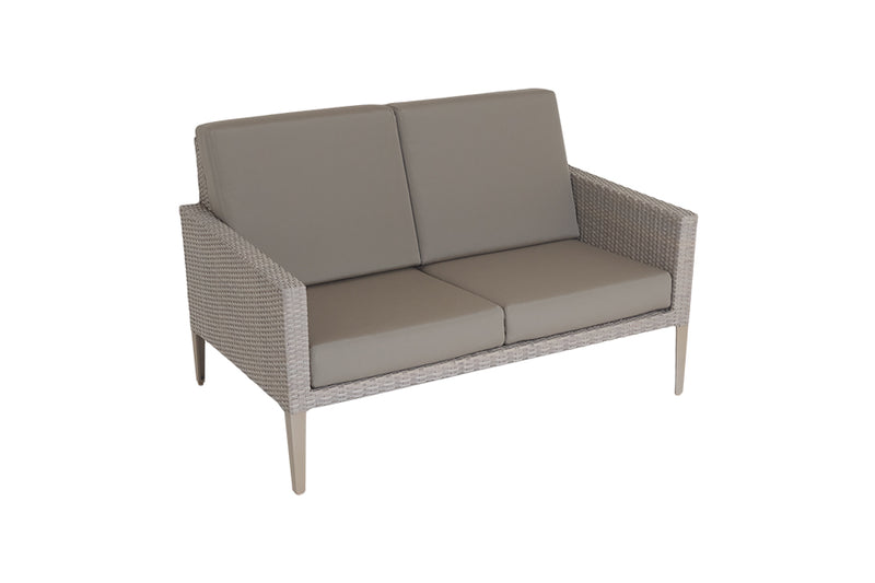 Hampstead Stone 2 Seater Sofa with 2 Lounge Armchairs & Rectangular Coffee Table