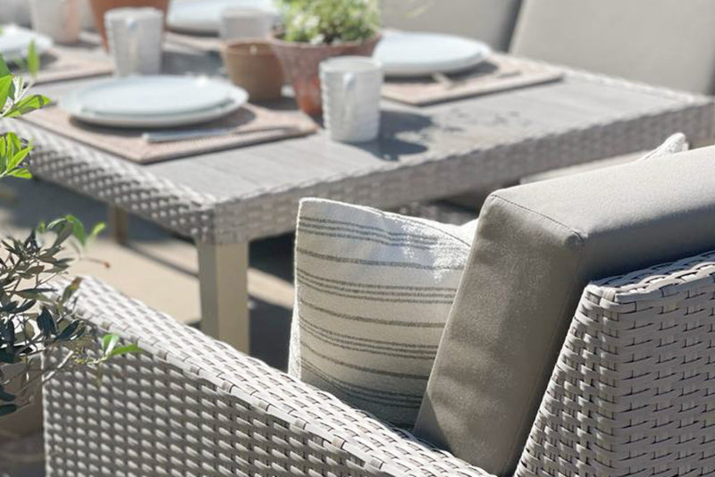 Hampstead Stone Rattan Modular Sofa Set C