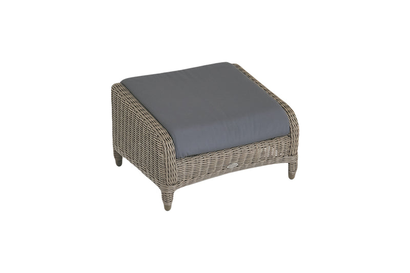 Kensington High Back Lounge Armchair with Footstool