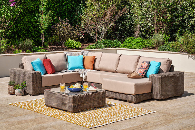Kensington Rattan Modular Sofa Set A