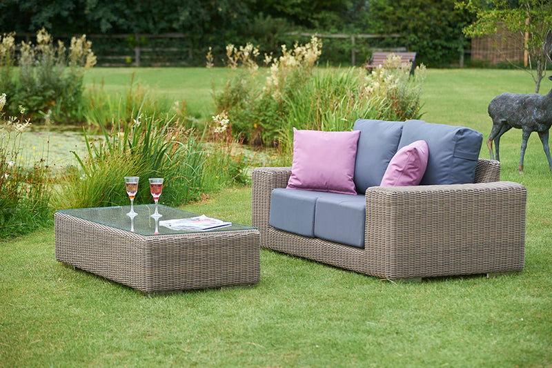 Kensington 2 Seater Sofa with Rectangular Coffee Table