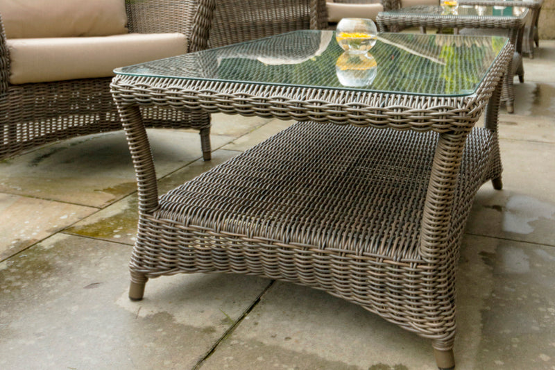 Marlow 2 Seater Sofa with 2 Lounge Armchairs & Rectangular Coffee Table
