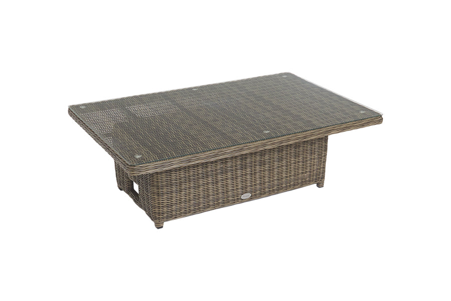 140cm Mayfair Adjustable Height Table - Quality Rattan | Bridgman
