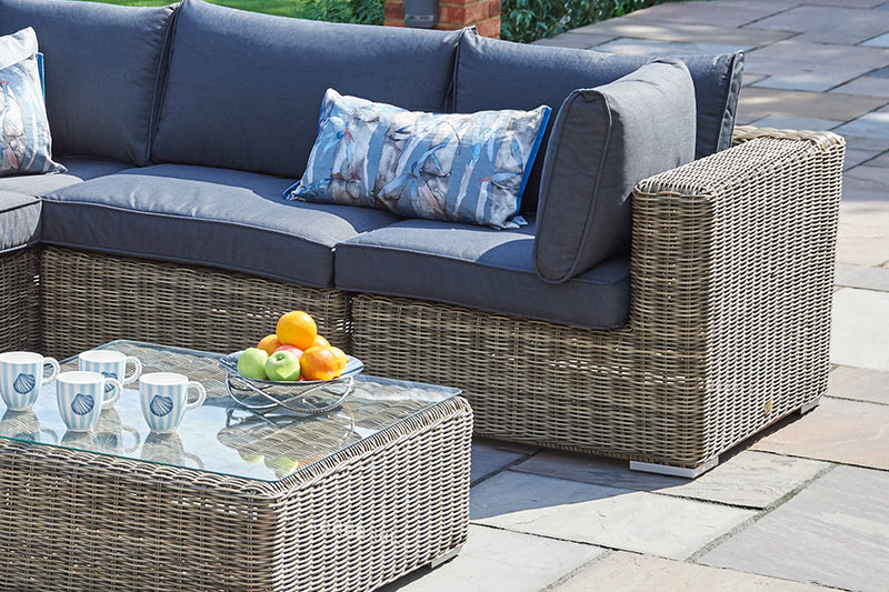 Mayfair Rattan Modular Sofa Set L