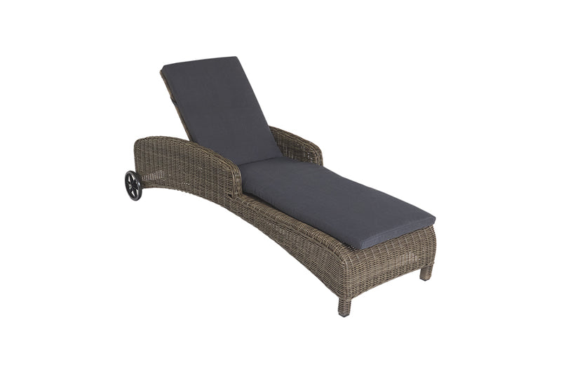 2 Mayfair Sun Loungers with Square Side Table