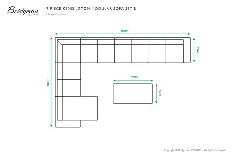 Kensington Rattan Modular Sofa Set R
