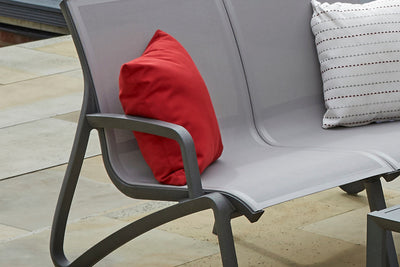 Paris Volcano/Grey 2 Seater Sofa with Rectangular Coffee Table