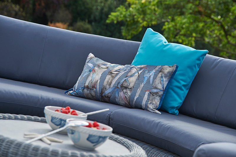 Cliveden Rattan Curved Modular Sofa Set E