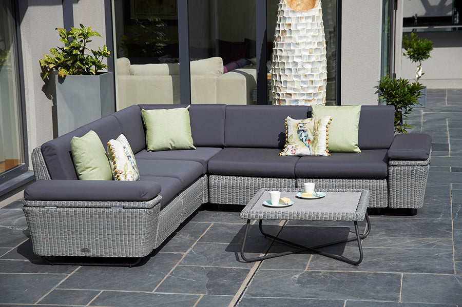 Cliveden Modular Garden Sofa Set N Premium Rattan Bridgman