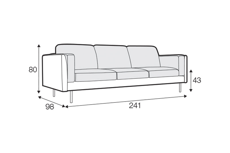 Sunbury Large 3 Seater Sofa