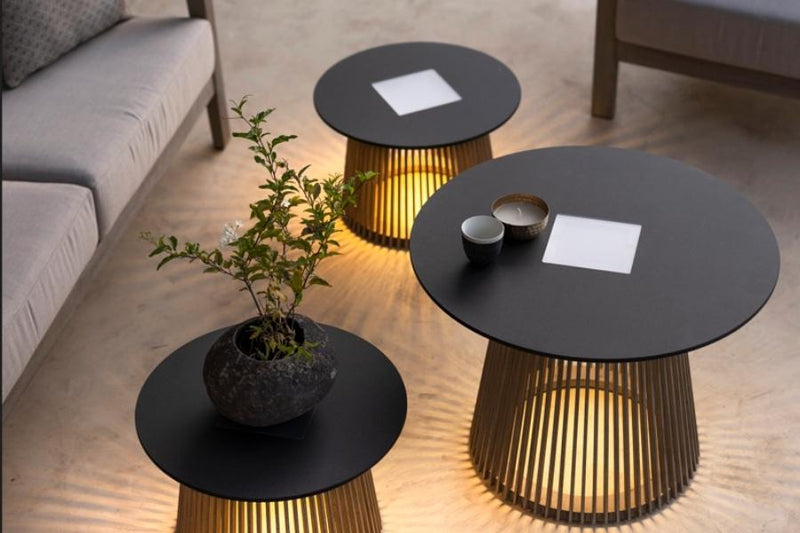 Palm Table Solar Light