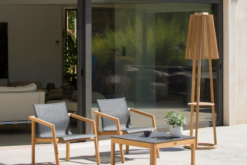 Palm Solar Floor Lamp