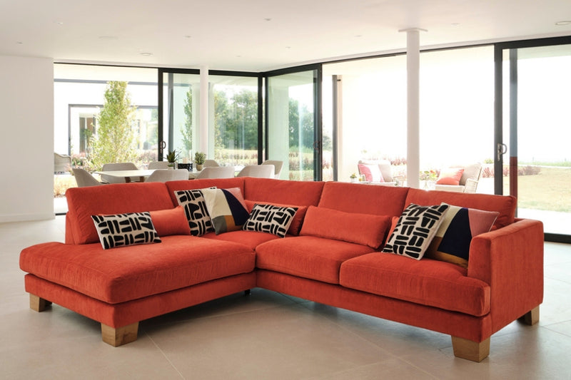 Buckingham Medium Right Hand Chaise Corner Sofa Set 2