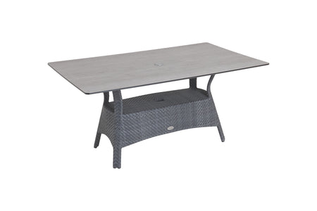 160cm Windsor Grey Rectangular Dining Table